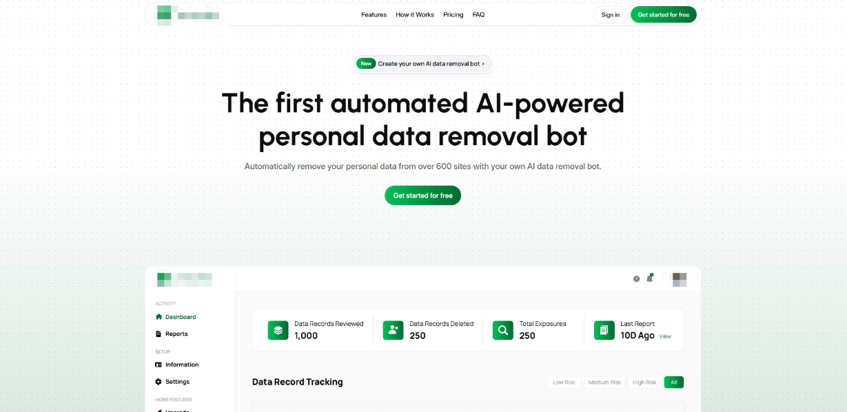 Privacy-focused product