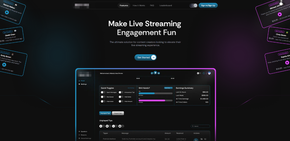 Platform application